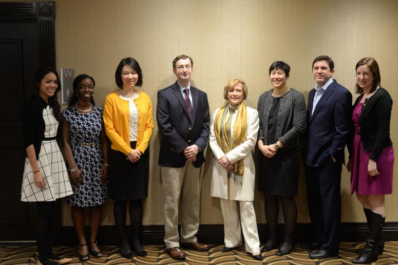 2015 New Investigators, NISGP partners, and AcademyHealth NISGP staff at the 2015 National Health Policy Conference in Washington, D.C.