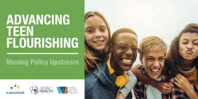       Advancing Teen Flourishing – Time to Invest
  