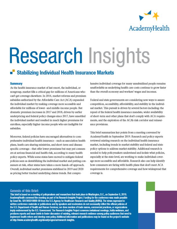 research insights cover
